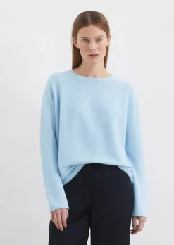 Bezszwowy sweter oversize Wykonane z miękkiej bawełny organicznej
