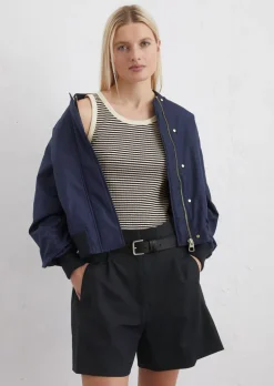 Bluza Aviator zwykła wykonane z mini płótna z recyklingu