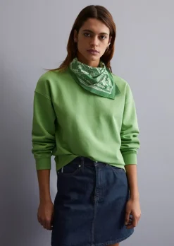Bluza oversize wykonane z bawełny organicznej