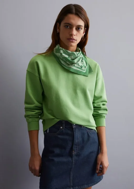 Bluza oversize wykonane z bawełny organicznej