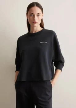 Bluza regular wykonana z mieszanki bawełny organicznej i wiskozy
