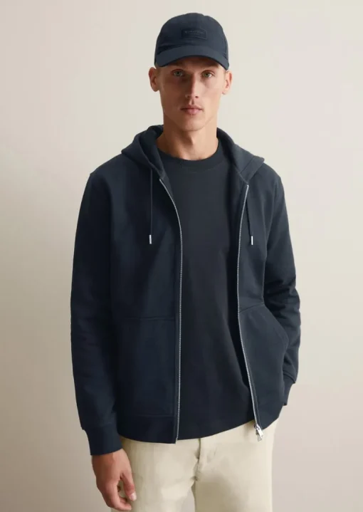 Bluza z kapturem regular wykonane z bawełny organicznej