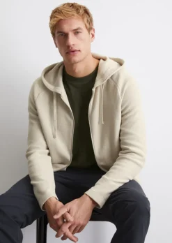 Bluza z kapturem z regularnej dzianiny wykonane z czystej bawełny organicznej