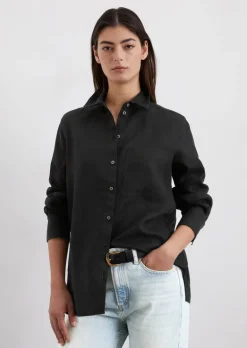 Bluzka lniana regular wykonane z lekkiego materiału
