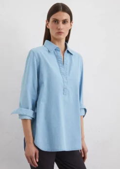 Bluzka o luźnym kroju z TENCEL™ Lyocell