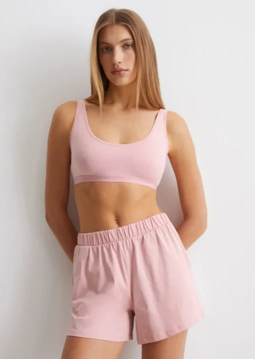 Bustier wykonana z mieszanki bawełny organicznej