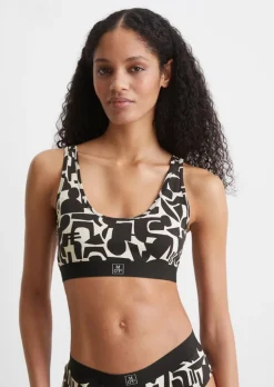 Bustier wykonana z mieszanki bawełny organicznej