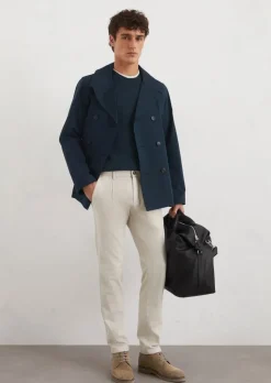 Chino Model Stig Jogger w kształcie plis z plisowanymi detalami