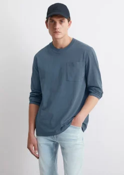 DfC Longsleeve regular w jakości ciężkiego dżerseju