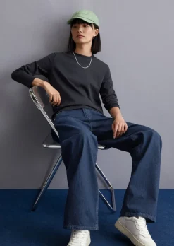 DfC Longsleeve regular Wykonane z dżerseju interlock