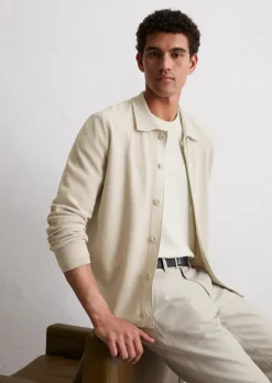 Dzianinowa bluza overshirt regular z delikatną strukturą piqué