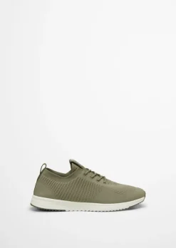 Dzianinowe sneakersy wykonany z poliestru pochodzącego z recyklingu