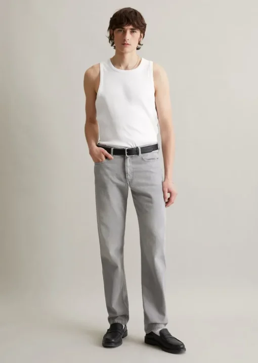 Jeansy model Sverre straight Wykonane z czystej bawełny organicznej