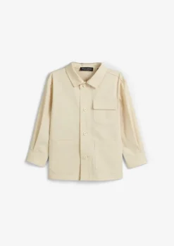 KIDS-BOYS Overshirt wykonana z popeliny z bawełny organicznej