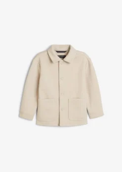 KIDS-BOYS Overshirt wykonane z teksturowanego potu