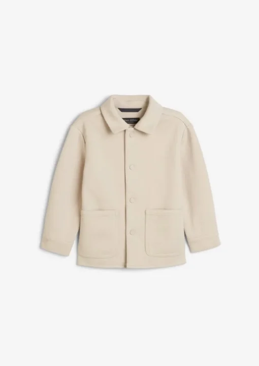 KIDS-BOYS Overshirt wykonane z teksturowanego potu