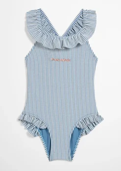 Kostium kąpielowy KIDS-GIRLS z falbanką