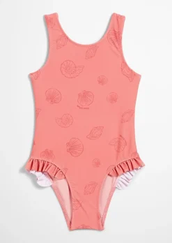 Kostium kąpielowy KIDS-GIRLS z falbanką