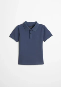 Koszulka polo KIDS-BOYS wykonana z bawełny organicznej piqué