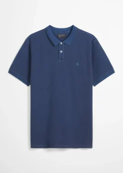 Koszulka polo Piqué regular wykonane z bawełny organicznej