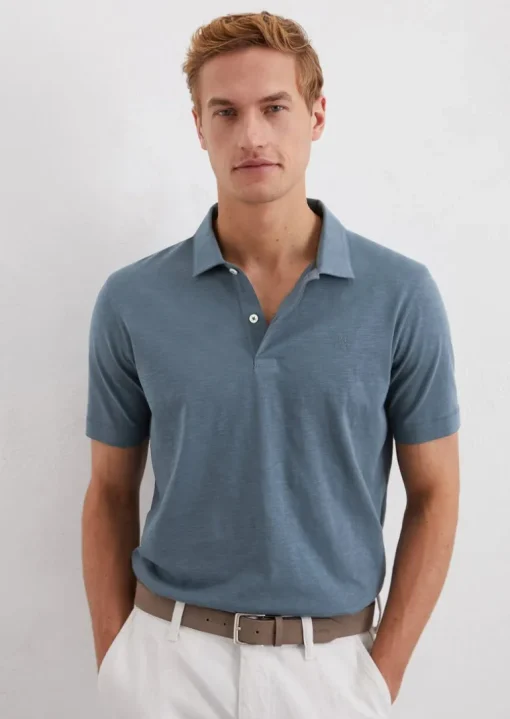 Koszulka polo slub jersey regular Wykonane z miękkiej bawełny organicznej