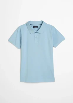Koszulka polo TEENS-BOYS wykonana z bawełny organicznej piqué