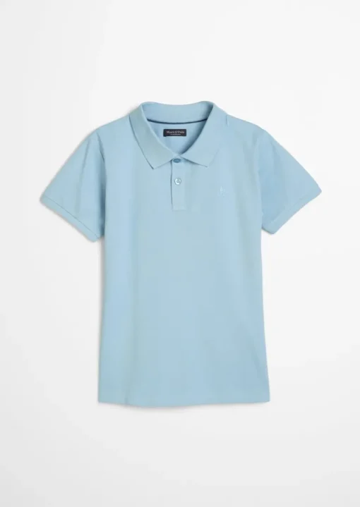 Koszulka polo TEENS-BOYS wykonana z bawełny organicznej piqué