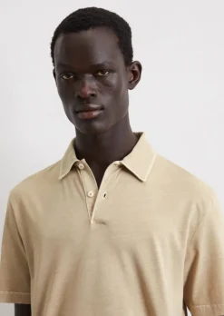 Koszulka polo z krótkim rękawem jersey regular Wykonane z czystej bawełny organicznej