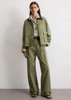 Kurtka barnjacket regular A-Shape wykonane z wysokiej jakości płótna