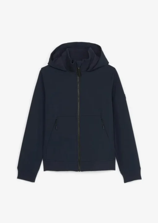 Kurtka softshell z kapturem TEENS-BOYS Odporność na wiatr i wodę