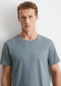 Lounge T-shirt regular wykonane z bawełny organicznej