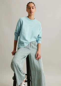 Luźna bluza wykonane z bawełny organicznej