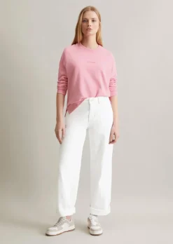 Luźna bluza wykonane z bawełny organicznej