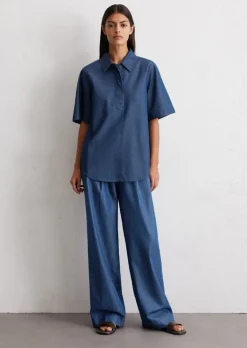 Luźna bluzka z TENCEL™ Lyocell