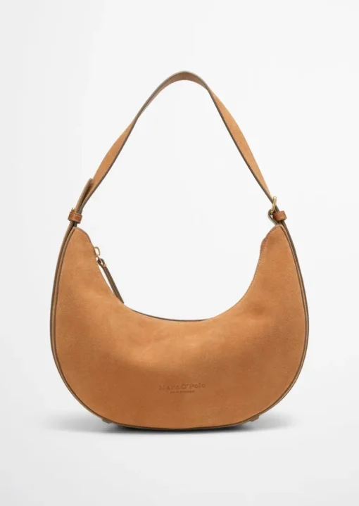 Mała torba crossbody wykonane z miękkiego zamszu