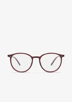 Okrągłe okulary panto unisex Z wysokogatunkowego acetatu