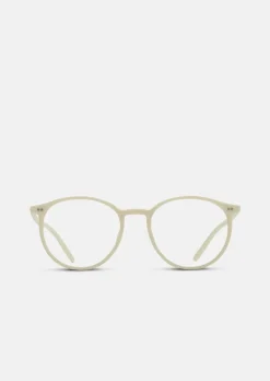 Okrągłe okulary panto unisex Z wysokogatunkowego acetatu