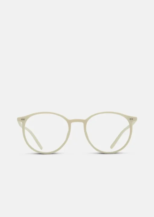Okrągłe okulary panto unisex Z wysokogatunkowego acetatu