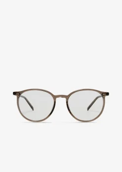 Okrągłe okulary panto unisex Z wysokogatunkowego acetatu