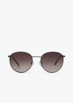 Okulary przeciwsłoneczne unisex z metalową oprawką