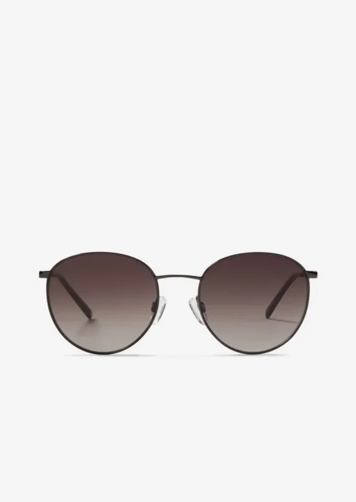 Okulary przeciwsłoneczne unisex z metalową oprawką