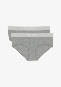 Panty biodrówki w cienkie prążki 2 szt. w opakowaniu