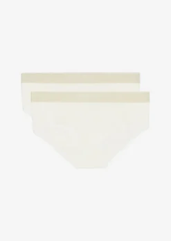 Panty biodrówki w cienkie prążki 2 szt. w opakowaniu