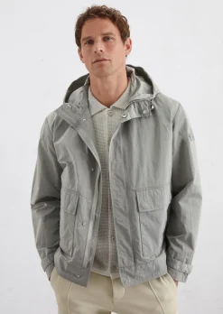 Parka z kapturem regular Wykonane z wodoodpornego materiału