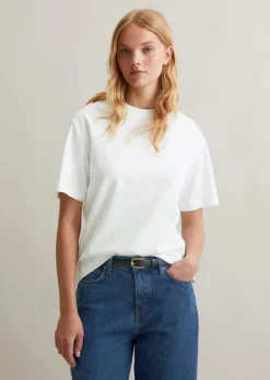 Podstawowy zwykły T-shirt wykonane z bawełny organicznej