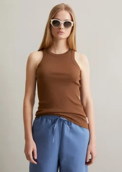 Prążkowany top DfC slim wykonane z czystej bawełny organicznej
