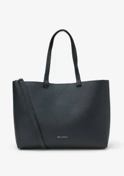 Shopper 3 w 1 średni wykonane z ziarnistej skóry bydlęcej