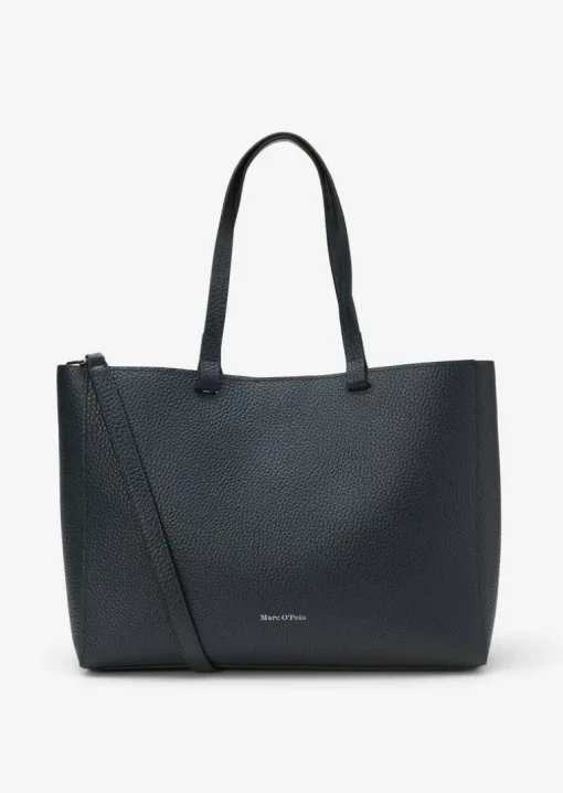 Shopper 3 w 1 średni wykonane z ziarnistej skóry bydlęcej