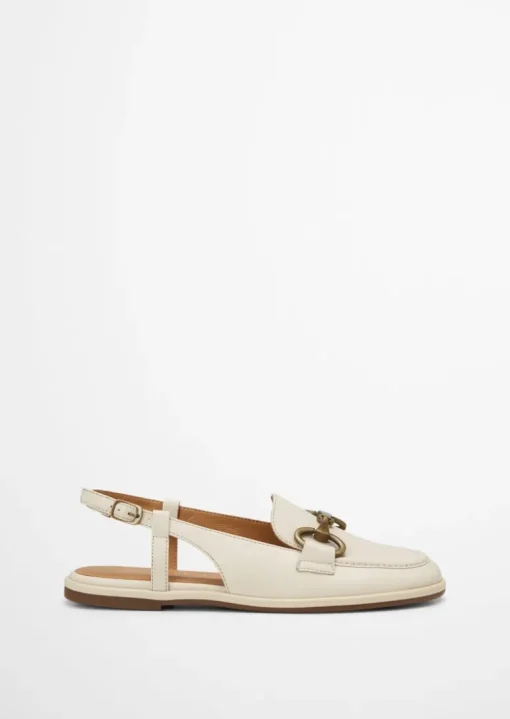 Sling loafer z klamrą zatrzaskową
