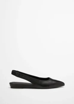 Slingback wykonane z delikatnej skóry bydlęcej